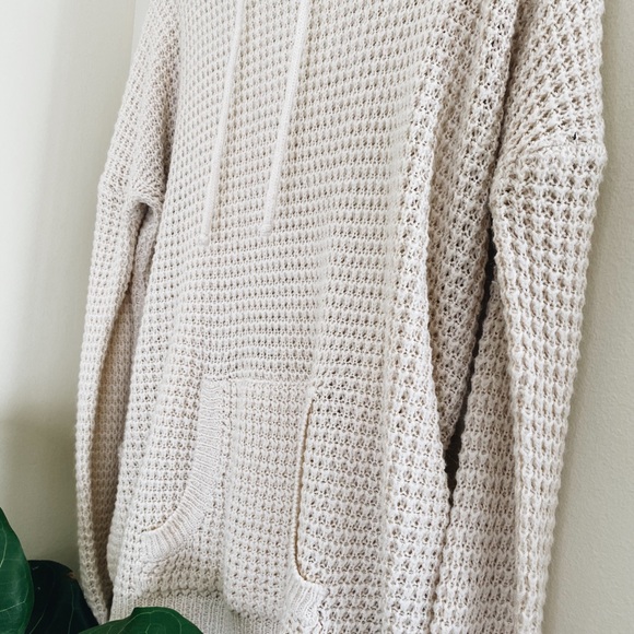 Rue21 Cream white knit sweater - Picture 4 of 6